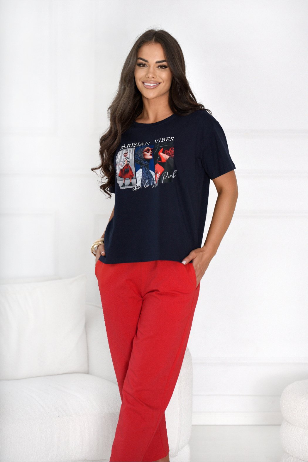 T-SHIRT Z NADRUKIEM...