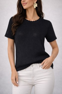 SWETER DAMSKI AŻUROWY WZÓR AURELIA