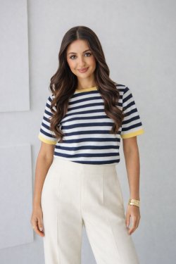 SWETER DAMSKI W PASKI PORTOFINO